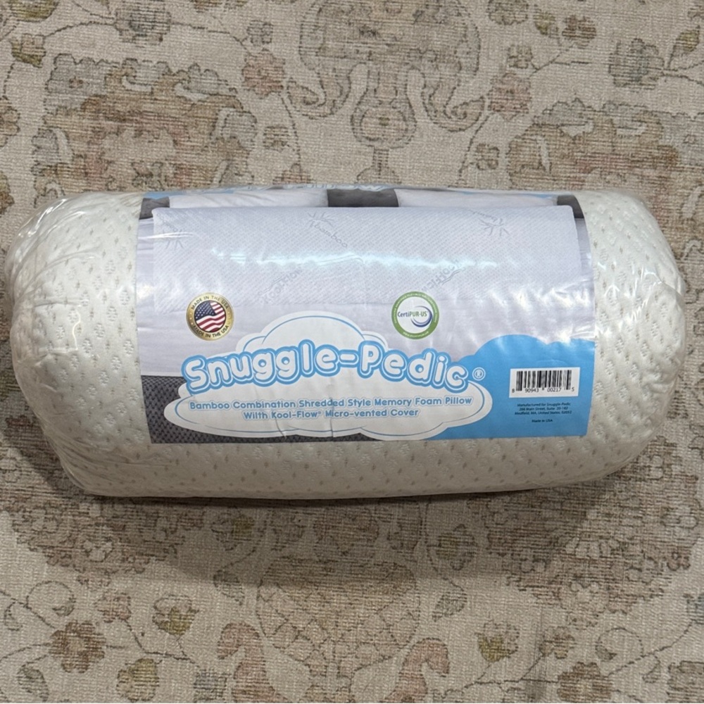 Snuggle-Pedic Memory Foam Pillow